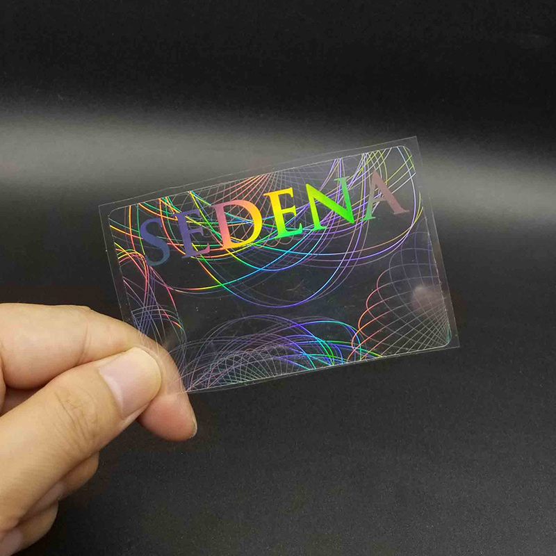 Card type anti-counterfeit film (2)